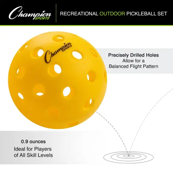 Recreational Outdoor Pickleball Set {3}