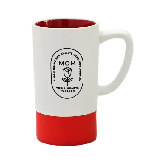 Dexsa A Mom Holds Designer Mug, Heat Resistant - 16 oz {1}