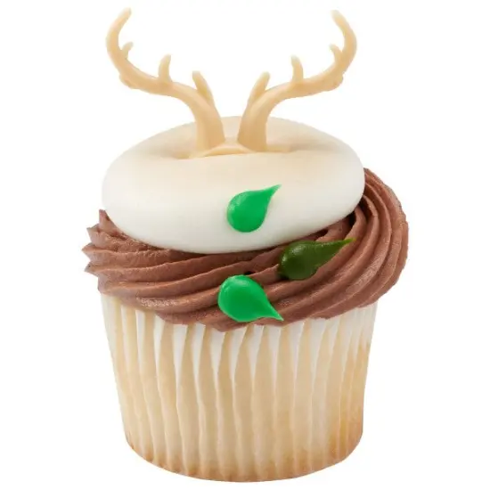 Antlers Cupcake Rings, 12ct {1}