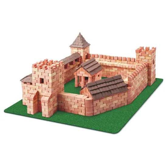 Mini Bricks Construction Set - Red Castle {2}