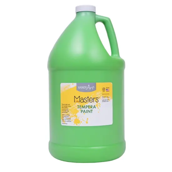 Little Masters&reg; Tempera Paint, Light Green, Gallon, Pack of 2 {2}