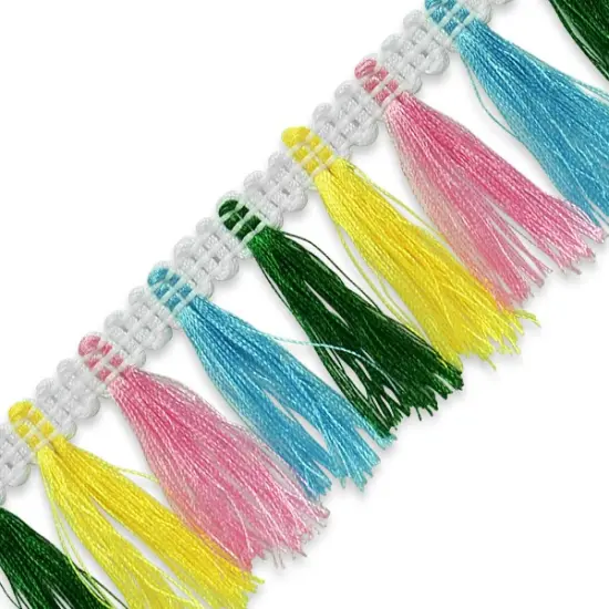 9 Yards of Lulu Tassel Fringe Trim 1 1/2" {1}