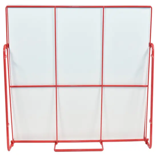 Sax Stack-a-Rack Drying Rack, Red, Powder Coated, 30 x 19 x 12 Inches {3}