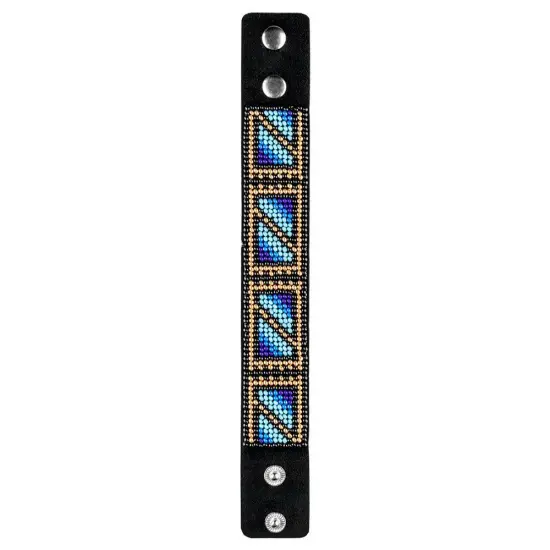 Bead embroidery kit on artificial leather FLBB-028 {4}