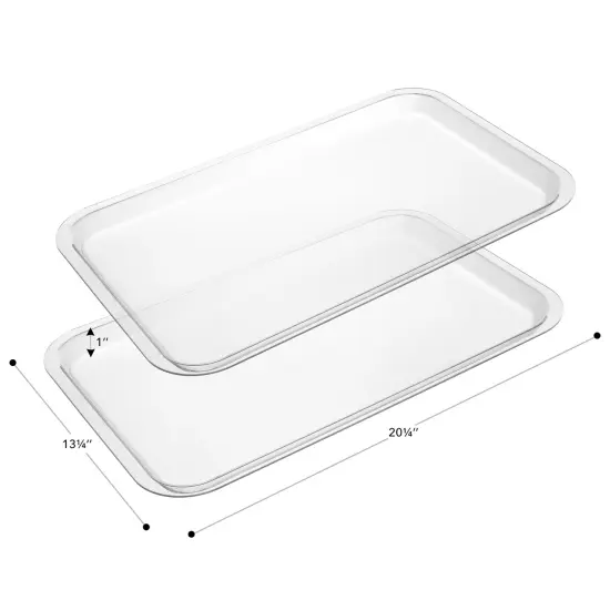 Olde Midway Pastry Display Cases, Commercial Acrylic Countertop Bakery Display Cabinets with Removable Trays {6}