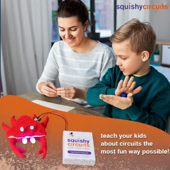 Kit Electric Circuit for Kids 8-12 &ndash; Beginner Circuit Kit w/Conductive Dough &ndash; Electronic Kit for Kids to Make Creations Light Up (8+) (Dough Kit) {5}