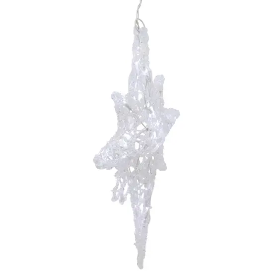 Northlight LED Lighted Star of Bethlehem Twinkle Christmas Decoration - 24" Clear {7}