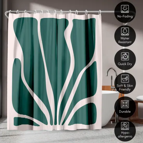 Abstract Seaweed by ArtPrink Shower Curtain 71" x 74" {4}