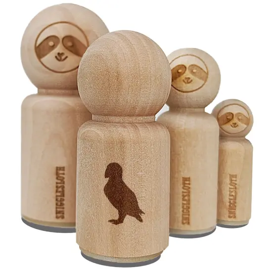 Puffin Bird Solid Rubber Stamp for Stamping Crafting Planners {7}