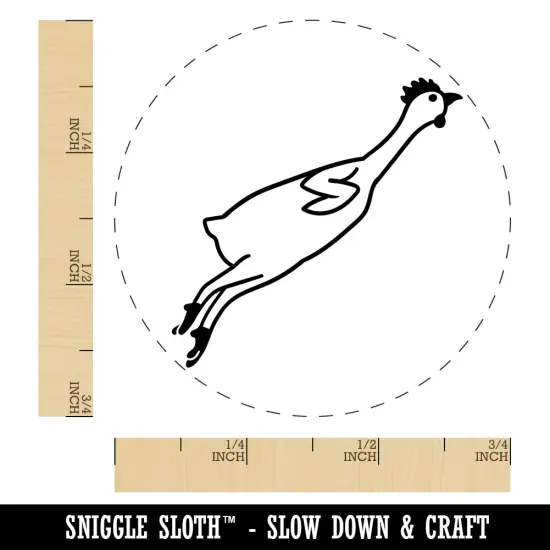 Silly Rubber Chicken Chicken Egg Rubber Stamp {1}