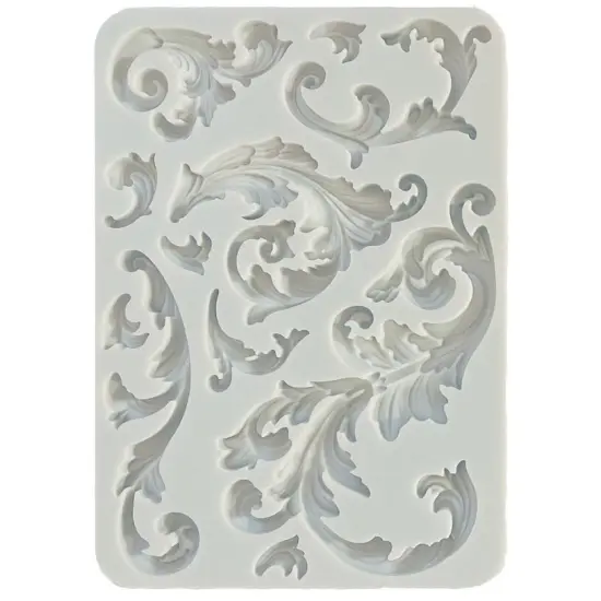 Stamperia Silicone Mold A5-Sir Vagabond In Fantasy World Corners An {1}