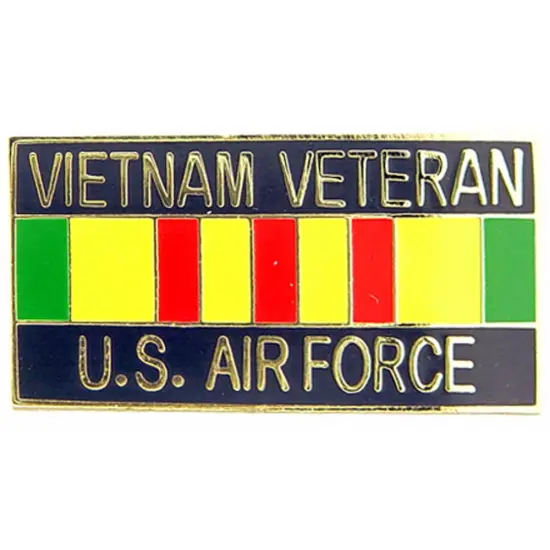U.S. Air Force Vietnam Veteran Ribbon Pin 1" {1}