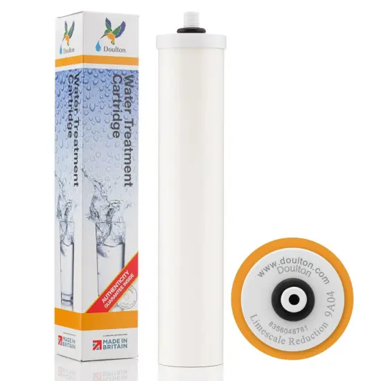 Doulton W9125010 Limescale Reduction Cartridge, Scale Reduction Drinking Water Filter Cartridge, BSP Thread For Double Duo housings, 10 inch, Single {3}