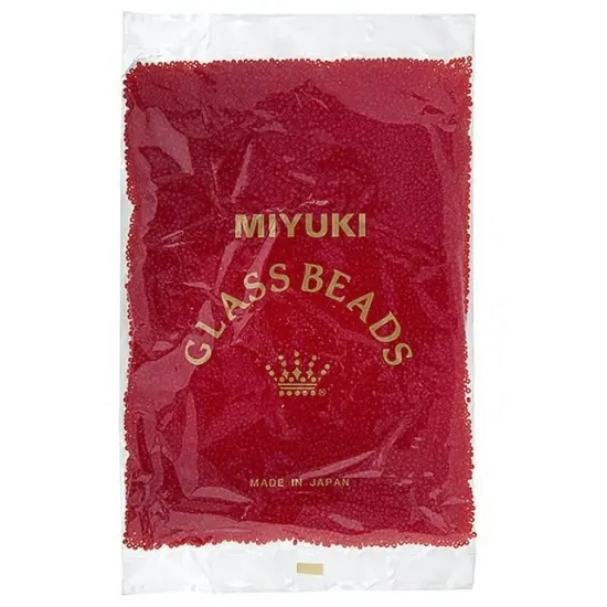 Miyuki 250g Transparent Round Seed Beads, 11/0 Red Orange #140 {3}