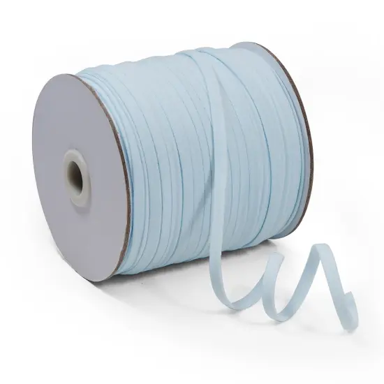 1/4" Ultra Soft Knit Elastic Band - 100 Yard Spool Baby Blue {1}