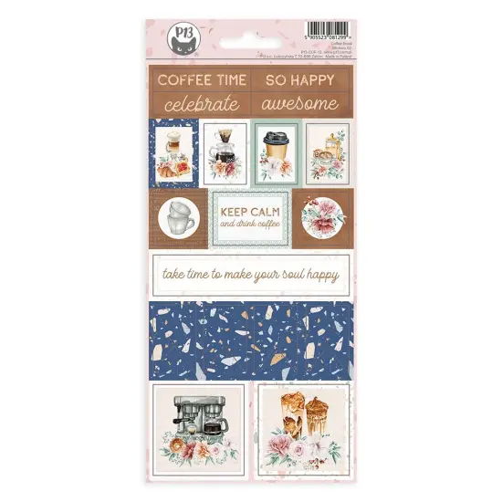 Coffee Break Cardstock Stickers-#02 {1}