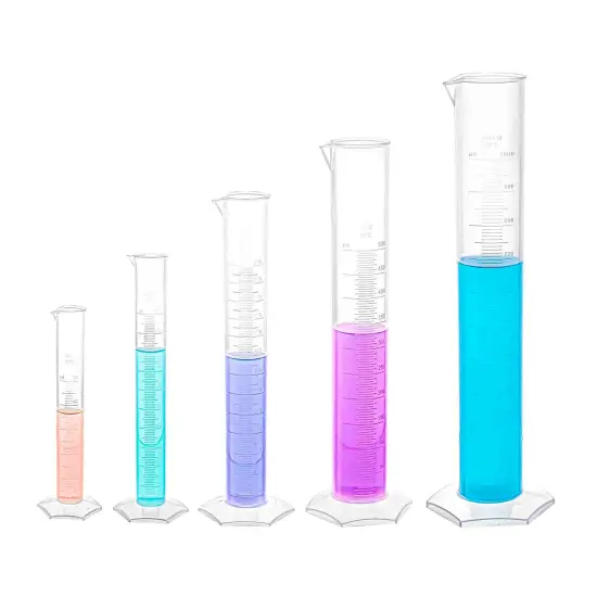 Measuring Cylinders, Set of 5 {1}