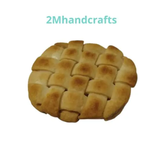 2.85 Inch Lattice Pie Crust Topper| Pie Crust Shape Silicone Mold| Soap| Candle | Mold for Wax| Mold for Resin| Not Food Grade {5}