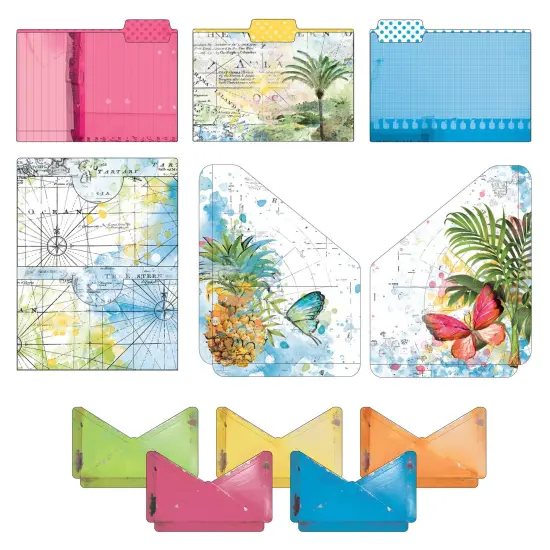 49 And Market Vintage Artistry Sunburst Ephemera-File Essentials {2}