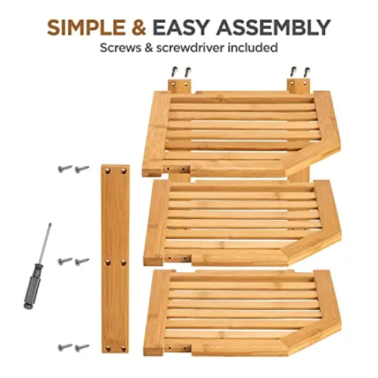 Cabinet Shelf Organizer - Corner Shelf for Kitchen & Bathroom - Countertop & Kitchen Cabinet Organizer - Kitchen Organizer, Bathroom Organizer Countertop, Kitchen Organization, Kitchen Storage Cabinet {5}