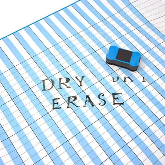 6 Pack Multi-Color Laminated Dry Erase Incentive Chart with 120 Reward Star Stickers for Chore Responsibility, School Attendance, Homework Progress Tracking Chart (17 Inch x 22 Inch) {2}