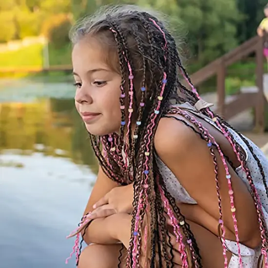 1000 Pieces Glow in The Dark Beads, Plastic UV Beads Bracelet Pony Beads Color Changing Beads for Jewelry Making Bracelets, Necklace {3}