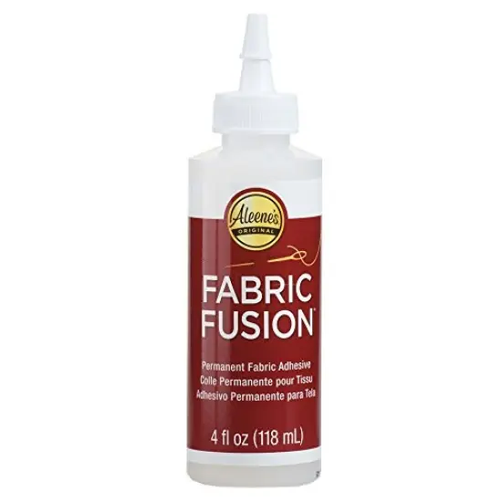 Fabric Fusion Permanent Fabric Adhesive ,Clear,4oz {2}
