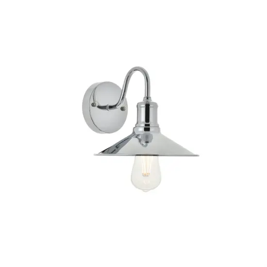 Etude 1 light chrome Wall Sconce {1}