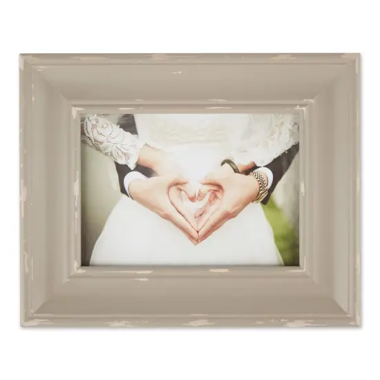 DII 5x7 Distressed Antique Stone Farmhouse Picture Frame {1}