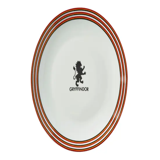 Harry Potter Gryffindor 16-Piece Dining Set | Set Includes Plates, Bowls, & Mugs {4}