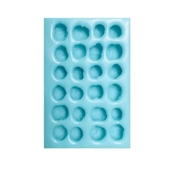 24pc Chocolate Coco Puffed Type Cereal Silicone Mold. For Resin| Wax| Candle Embeds| Soap Silicone Mold|| Not Food Grade {3}