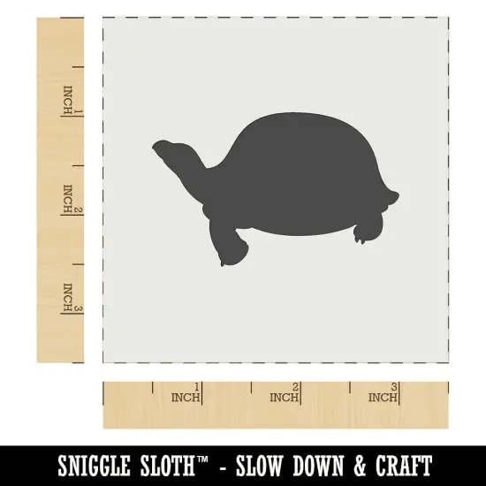 Tortoise Turtle Solid Wall Cookie DIY Craft Reusable Stencil {5}