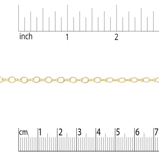 JewelrySupply 2.4mm Figure 8 Link Gold Filled Chain (Priced per Foot) {2}