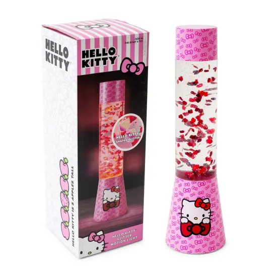 Sanrio Hello Kitty Glitter Motion Mood Light | 12 Inches Tall {4}