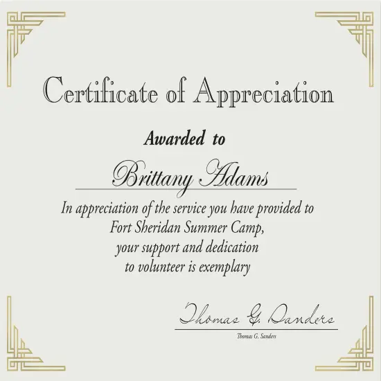 Great Papers! Certificates with Gold Foil, Corner Border on Ivory Certificate, 8.5" x 11", Printer Compatible, 15 Count {3}