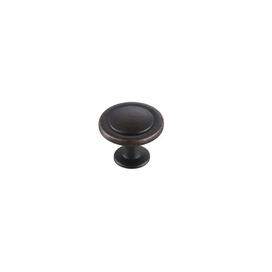 Logyn 1.3" Diameter Oil-rubbed Bronze Mushroom Knob Multipack (Set of 10) {4}