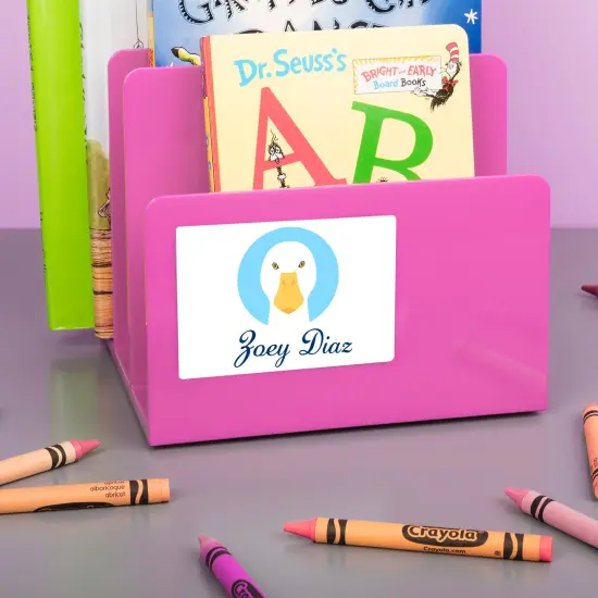 Avery Adhesive Name Badges, 2-1/3" x 3-3/8" (2 Pack of 25395) {2}