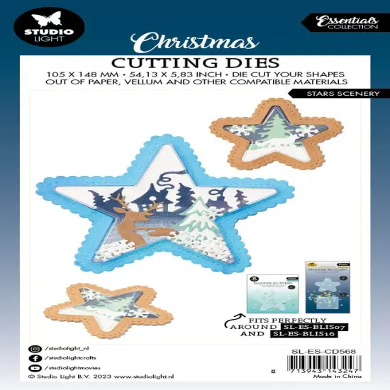 Studio Light Essentials Cutting Die-Nr. 568, Star Scenery {3}