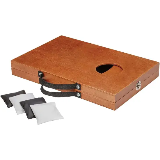 WE Games Indoor or Outdoor Travel Cornhole Game - 16 x 10.5 in. {2}