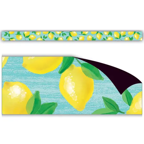 Lemon Zest Magnetic Border, 24 Feet Per Pack, 3 Packs {2}