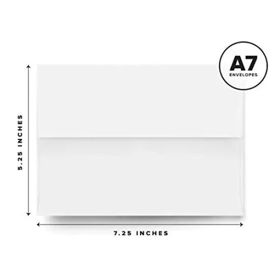 All Occasion Invitations with Envelopes, Geometric Floral, Cards for Your Wedding, Reception, Bridal or Baby Shower, Engagement and Birthday Party, 5"x7" (25 Invitations and Envelopes) {3}