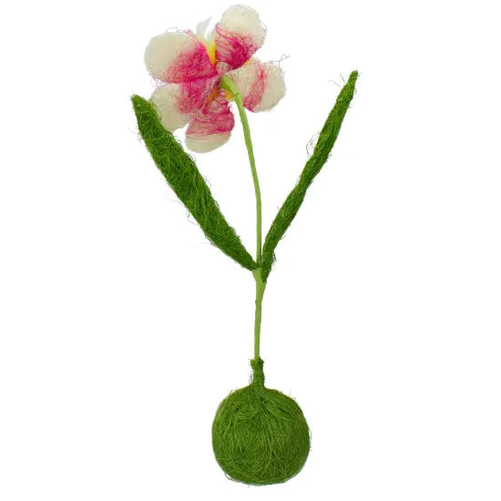 Northlight Spring Artificial Flower Decoration - 19" - Yellow and Pink Green {4}