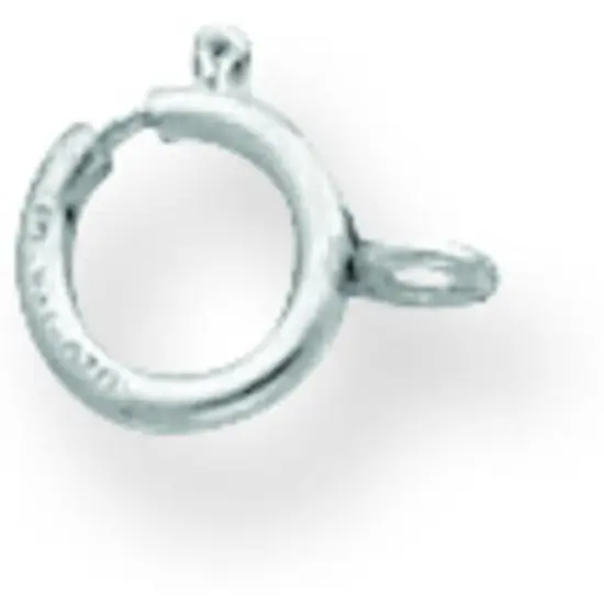 Sterling Silver Spring Ring Clasp - Pack of 12 {1}