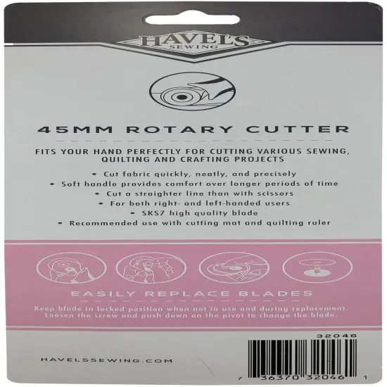 Havel's Rotary Cutter 45mm-Teal {4}