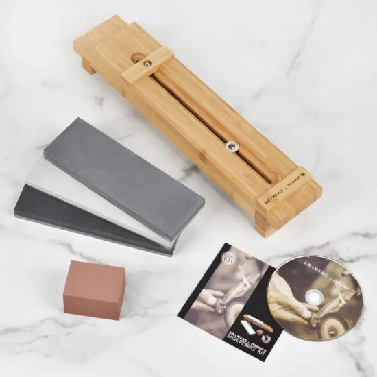 KRAMER by ZWILLING 6-pc Glass Water Stone Sharpening Set {4}