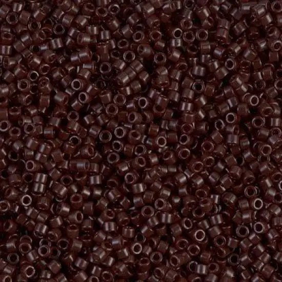 Miyuki Delica Bead 11/0, DB0734, Op Chocolate, 50 grams {1}