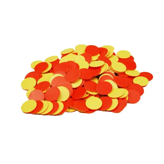 Two-Color Counters - Plastic - 200 Per Set - 2 Sets {3}