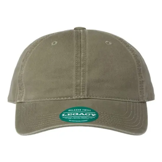 LEGACY&reg; Relaxed Twill Dad Hat Moss Green {1}