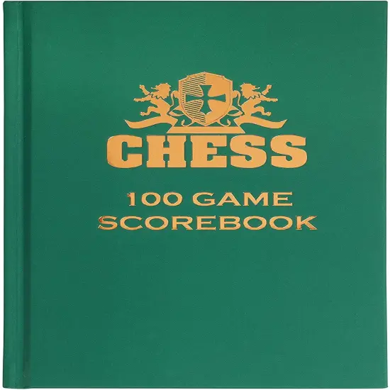 WE Games Hardcover Chess Scorebook & Notation Pad - Soft Touch {7}