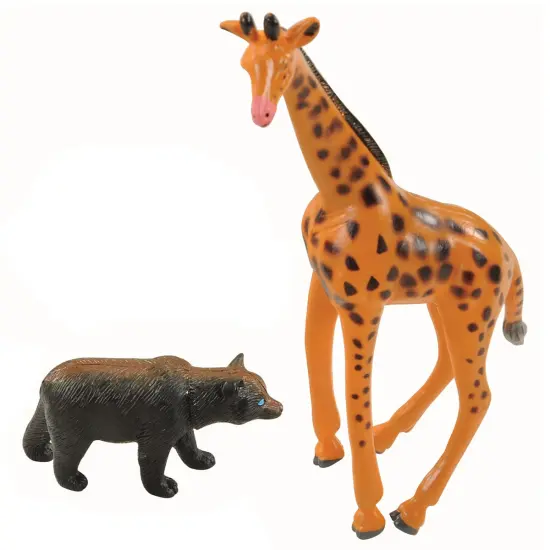 Creative Minds Jungle Animal Figures - 10 Pieces {3}